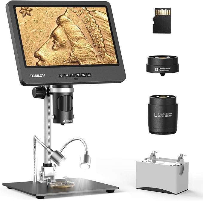 TOMLOV-DM602-HDMI-Digital-Microscope